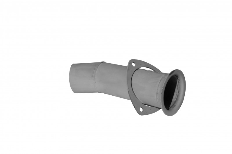 фото труба выпускная 6522 от коробки распределительной газов (прямая) / пао камаз 6350-1203048 