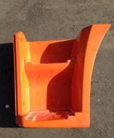 Щиток подножки левый 63501 (Рестайлинговый) / ОРАНЖЕВЫЙ - фото