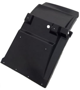 Панель кабины задняя 65115-8403023 ГРАНД левая черная (КРЫЛО КАБИНЫ) - фото