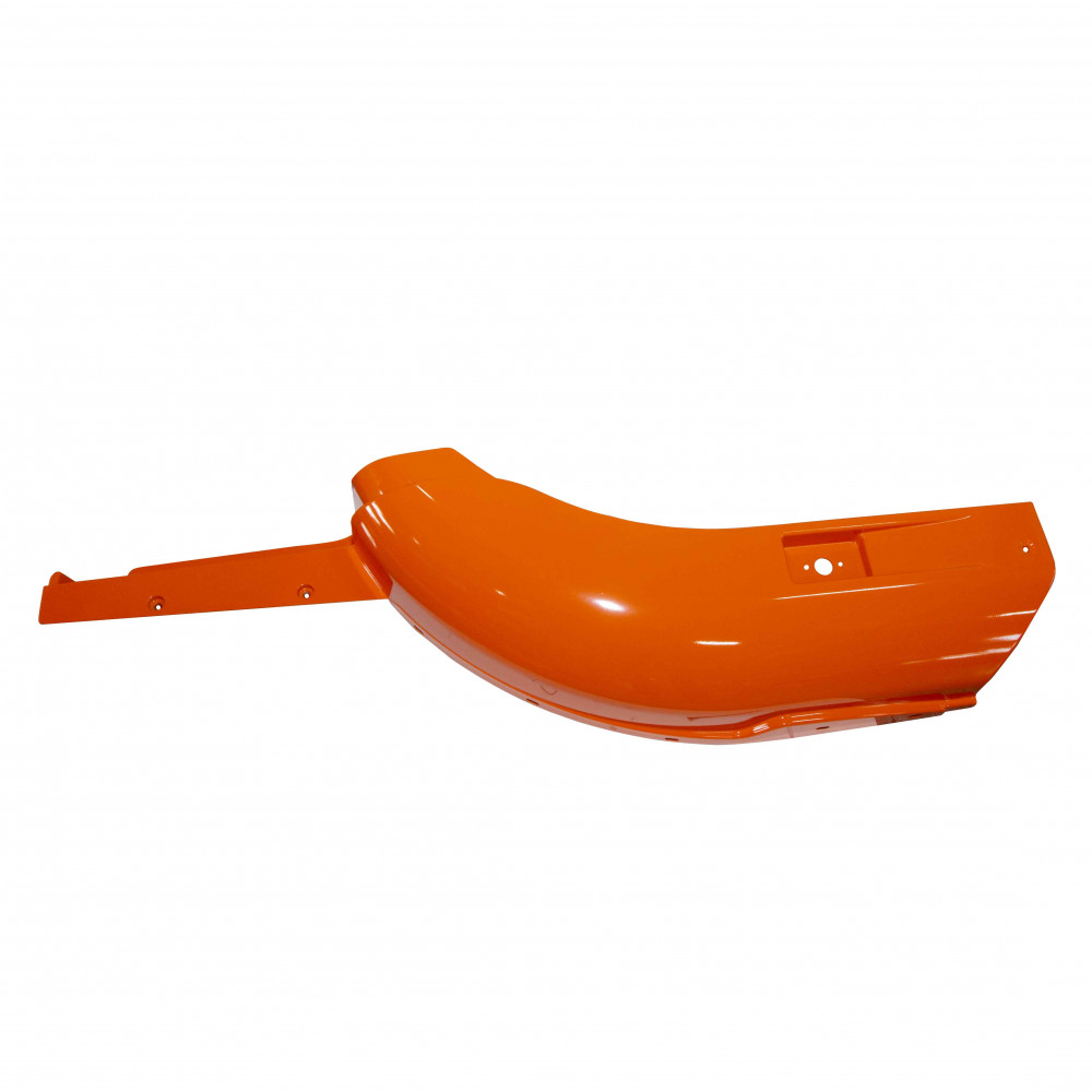 Крыло переднее 6520 правое ПЛАСТИКОВОЕ / КРАШЕННОЕ / СИНЕЕ - фото