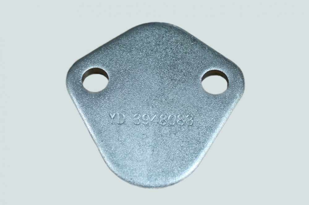 фото пластина крышки тнвд (защитная) 4isbе, 6isbe, qsb  3948083 