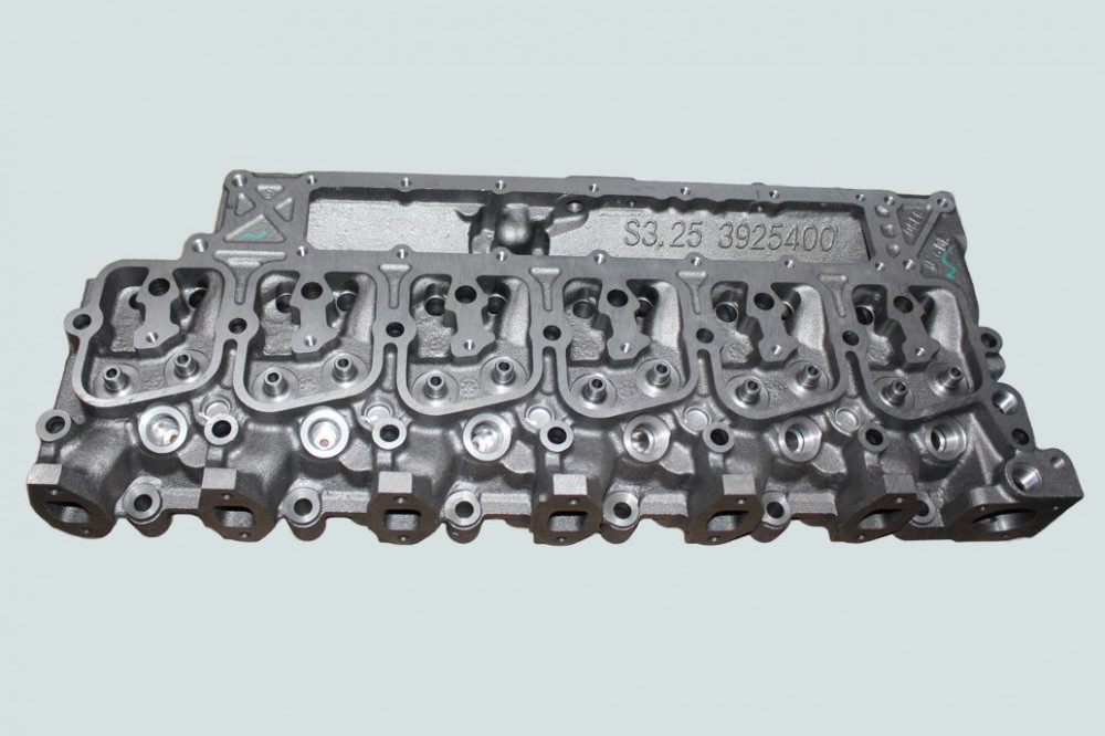 фото головка блока цилиндров в сборе 6bt (0+) 3966454 
