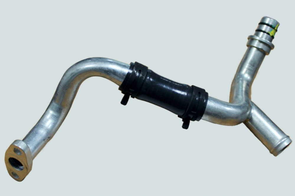фото трубка слива масла с турбокомпрессора (в сборе) isf3.8 5295993 