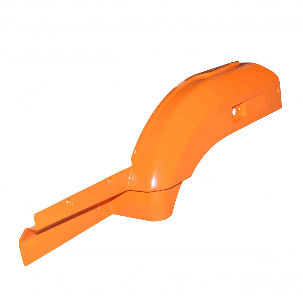 Крыло переднее левое (Рестайлинговое) без спальника / РИАТ / ОРАНЖЕВОЕ - фото
